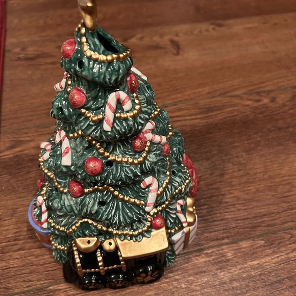 Fitz and Floyd “Santa’s List” Christmas tree with votive candles - Picture 2 of 10